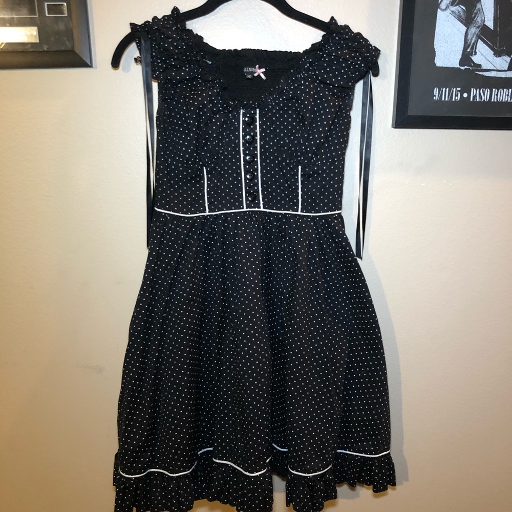 Hell Bunny Polka Dot Dress